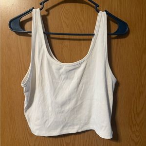 Contour by PacSun Women's White Ribbed Tank Top
